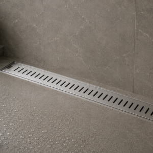 304 Grade Stainless Steel Shower Drainer “SLOT” Type