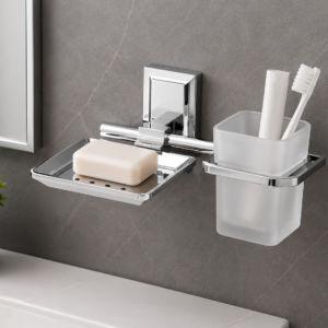 Soap Dish with Tumbler Holder