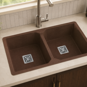 QUARTZ Double Bowl Kitchen Sink