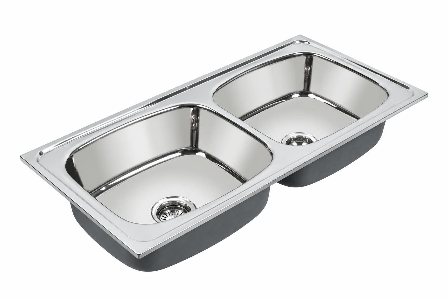 Double Bowl PRESSMATIC kitchen sink - Image 2